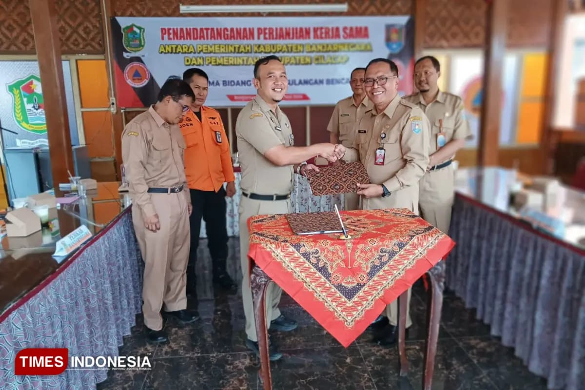 BPBD Banjarnegara dan BPBD Cilacap Jalin Kerja Sama Resmi